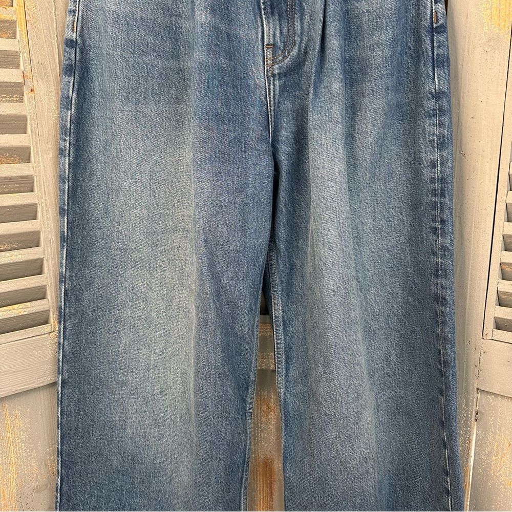 Reformation Dree Belted Baggy Wide Leg Jeans Sz 27 - Picture 8 of 15